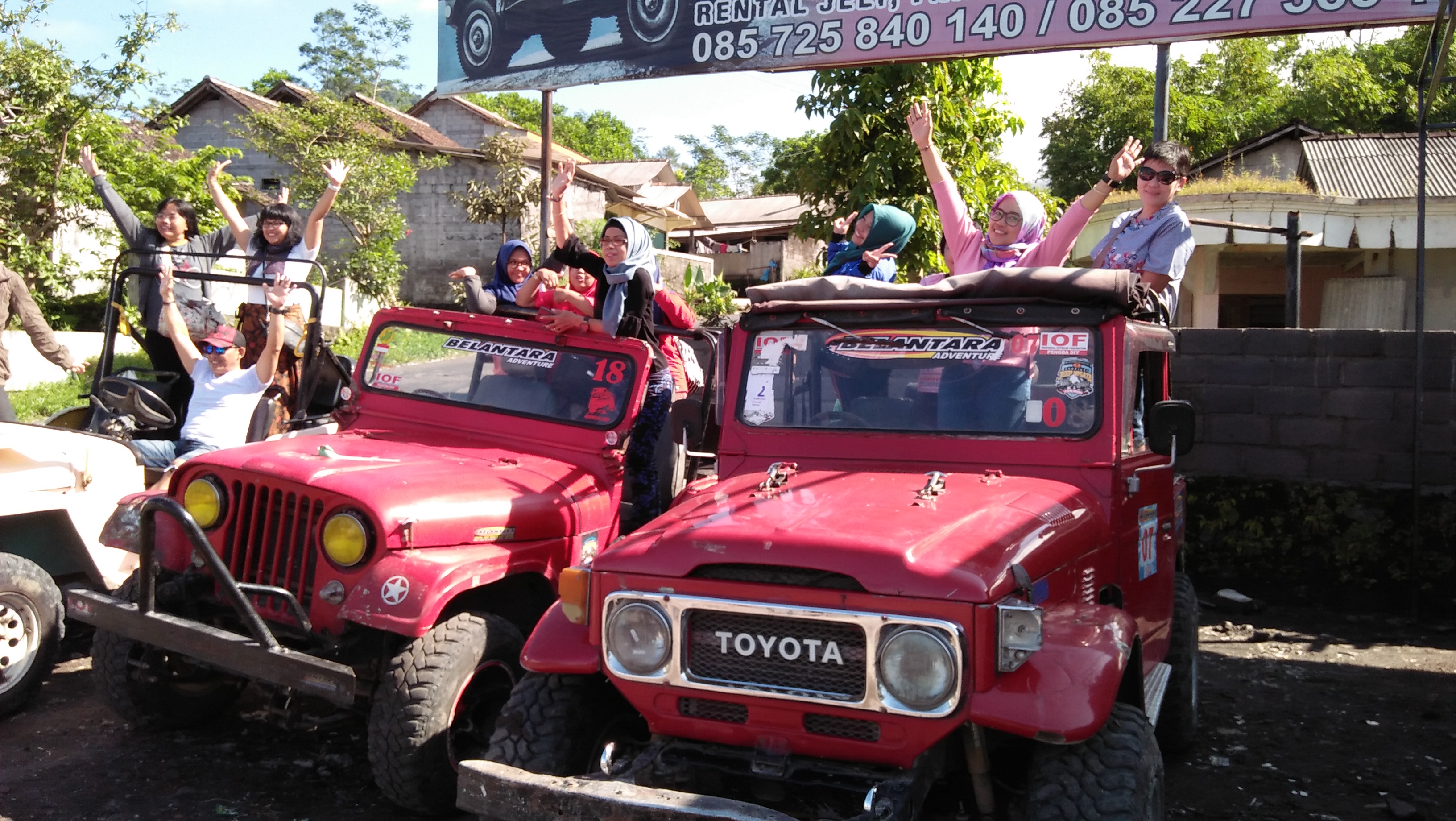 Persiapan keberangkatan Lava Tour Merapi (c) Triani Puspitasari/Travelinguk