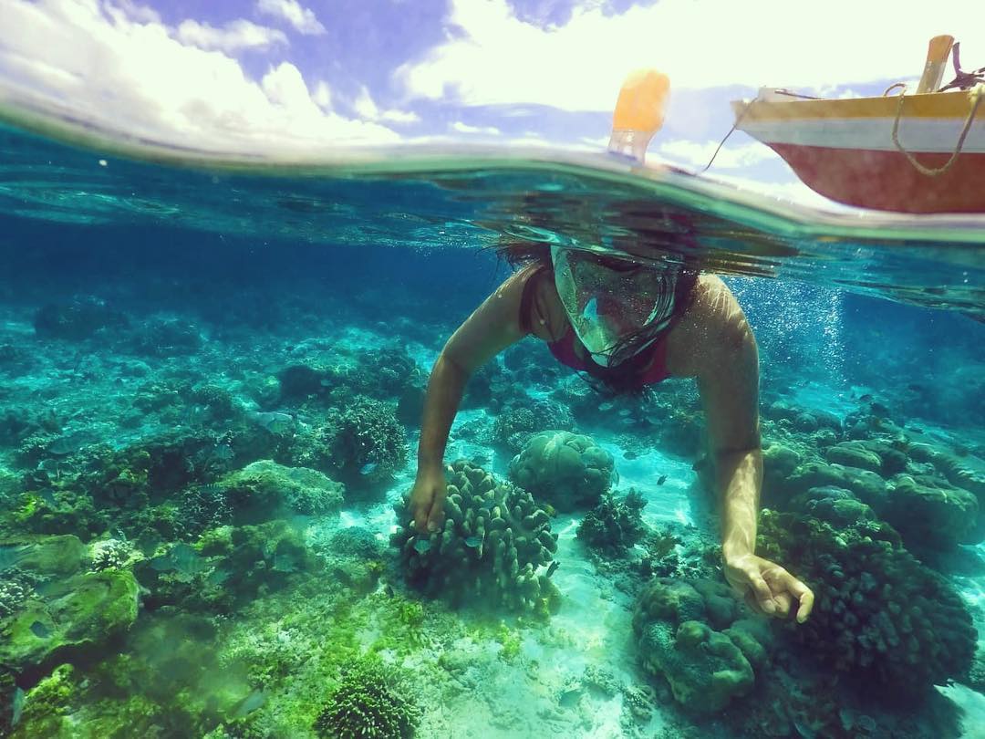 Spot snorkeling keren via Instagram antyque