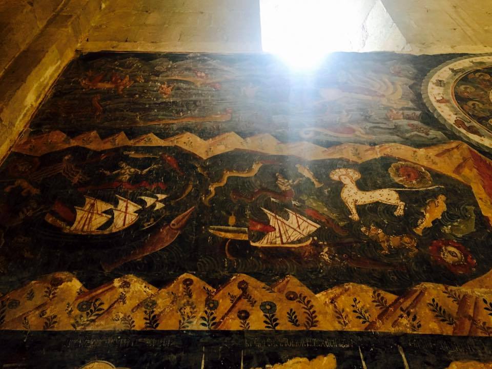 Mozaik indah di Svetitskhoveli (c) Prisca Lohuis/Travelingyuk