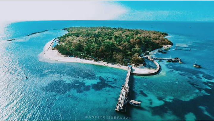 Pulau Panjang via Instagram @anditrinurfauzi