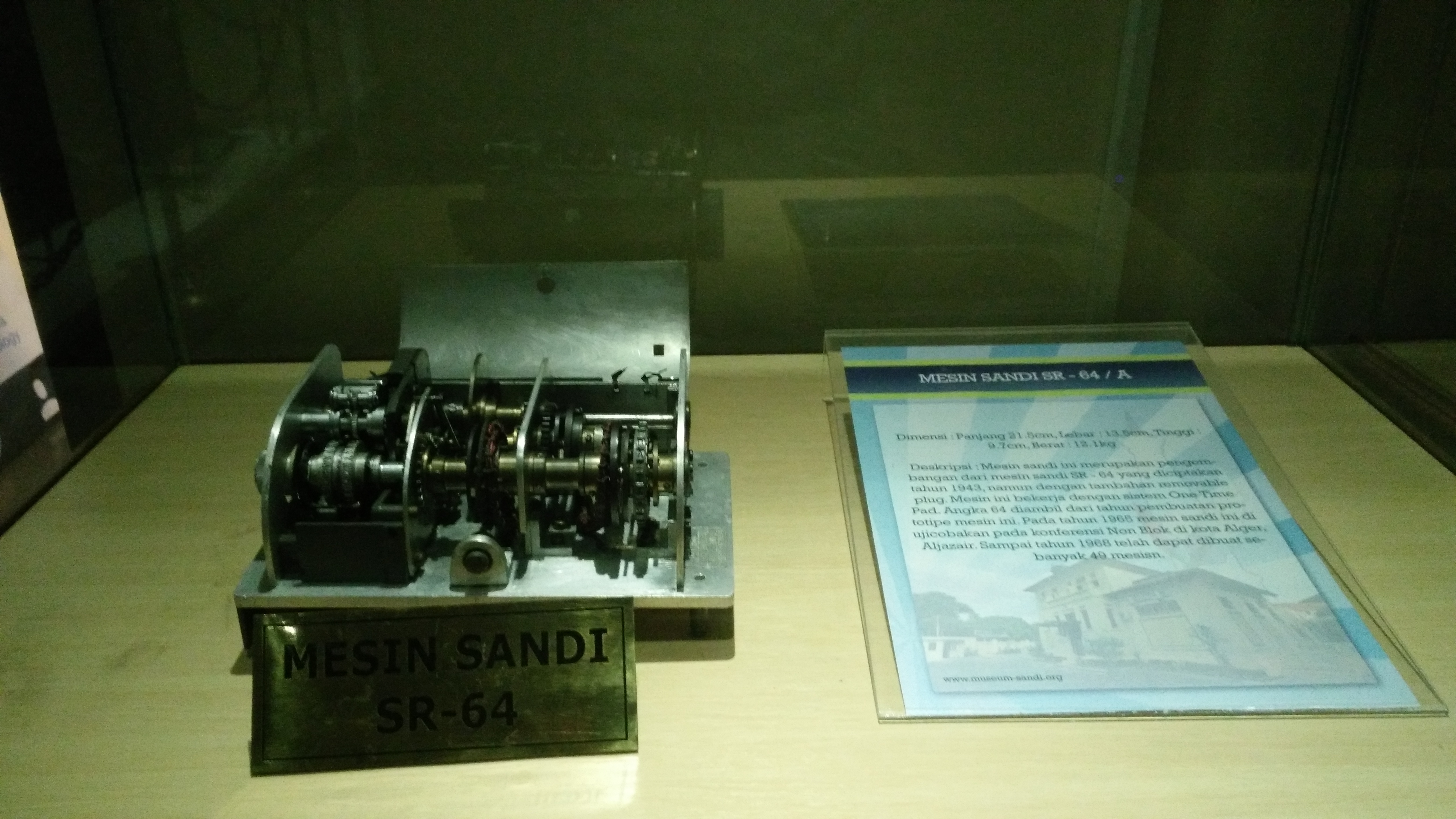 Salah satu koleksi mesin sandi (c) MS Fitriansyah/Travelingyuk