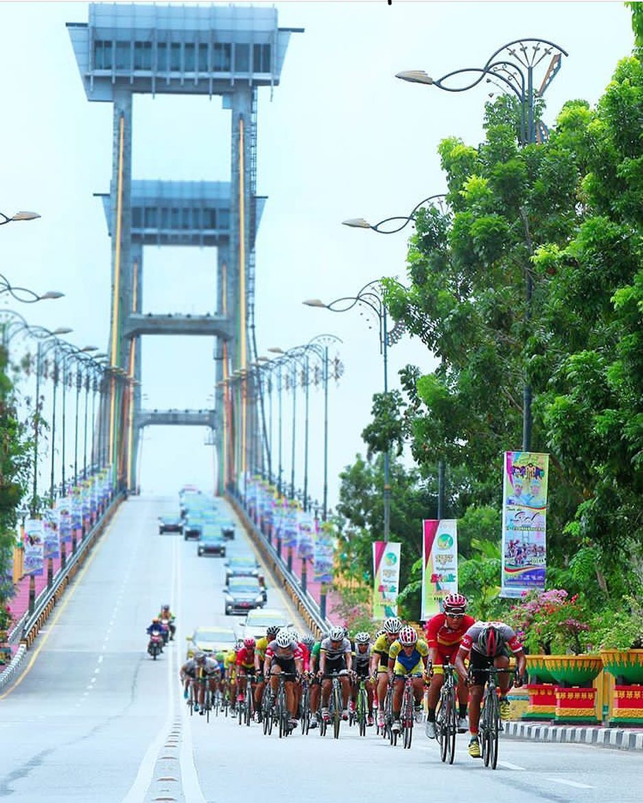 Jembatan Tengku Agung Sultanah Latifah Via Instagram @ssc_riau