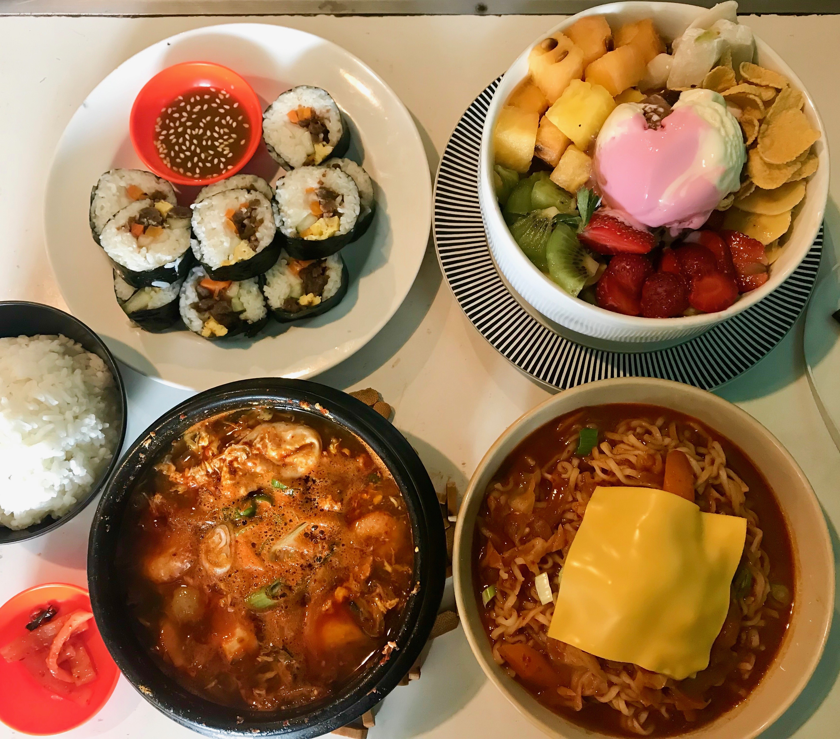 Makanan Korea via dokumen pribadi