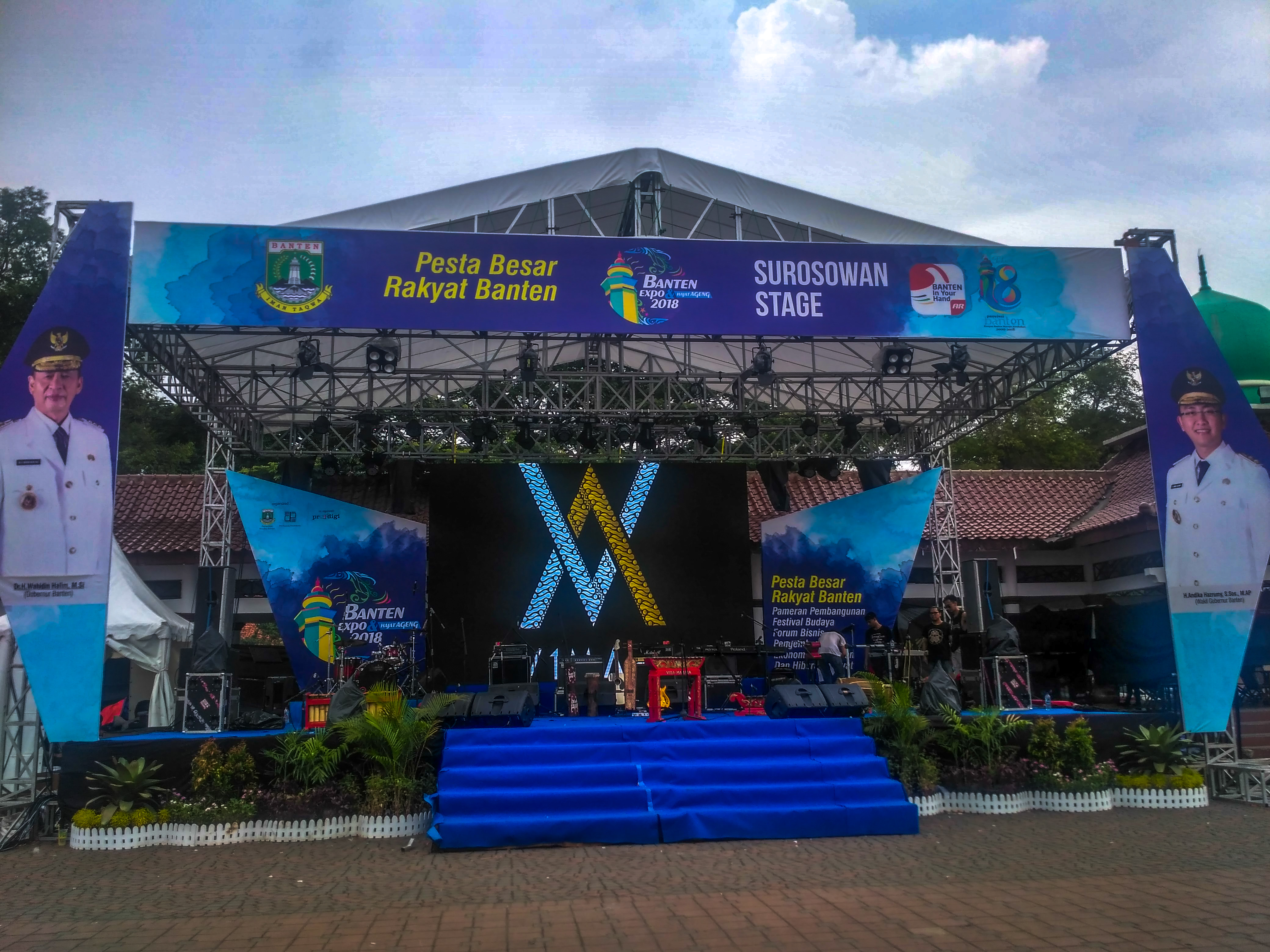 Panggung Banten Expo 2018 (c) Yudi Rahmatullah/Travelingyuk