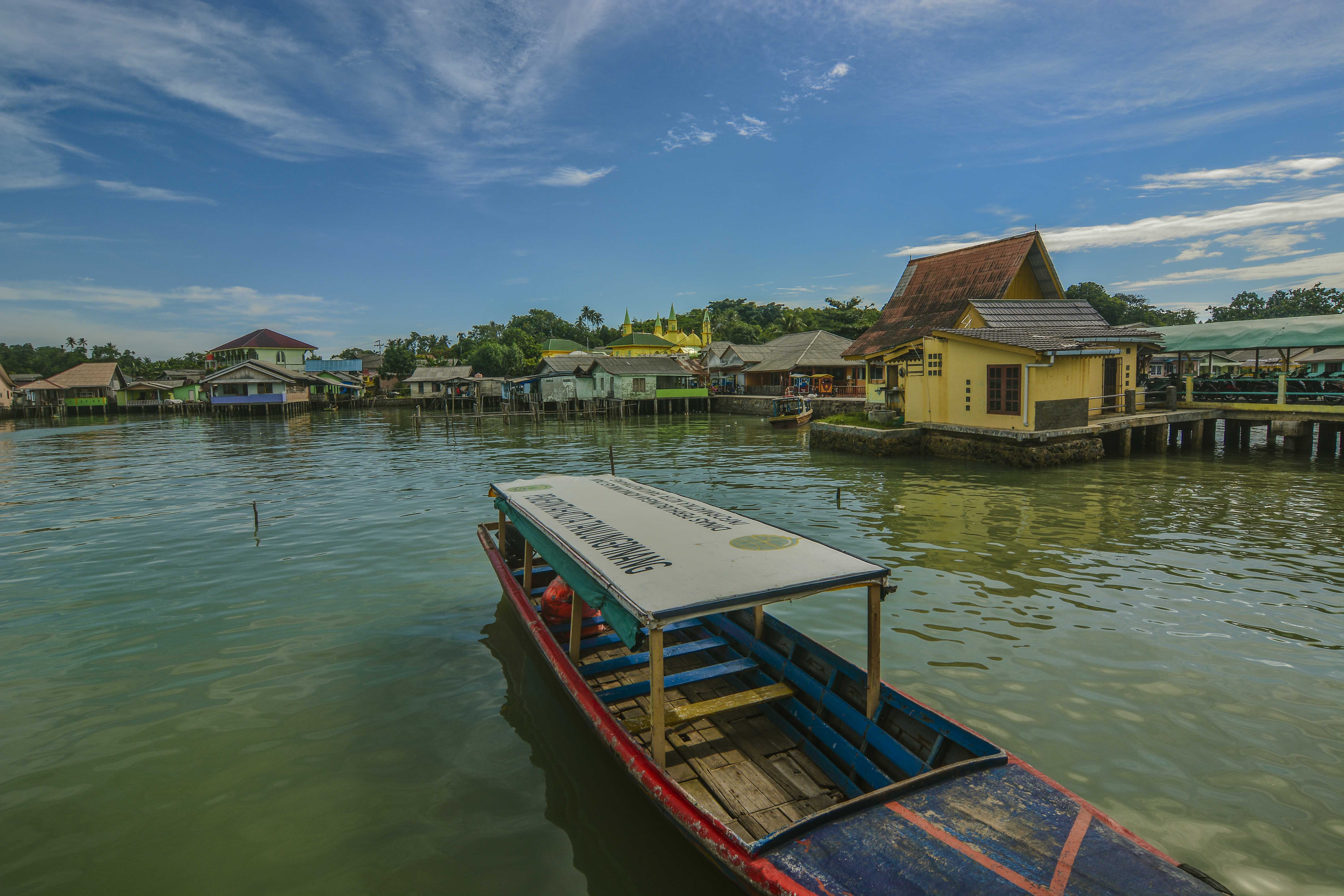 Lingkungan rumah-rumah warga di Pulau Penyengat (dok.pribadi)