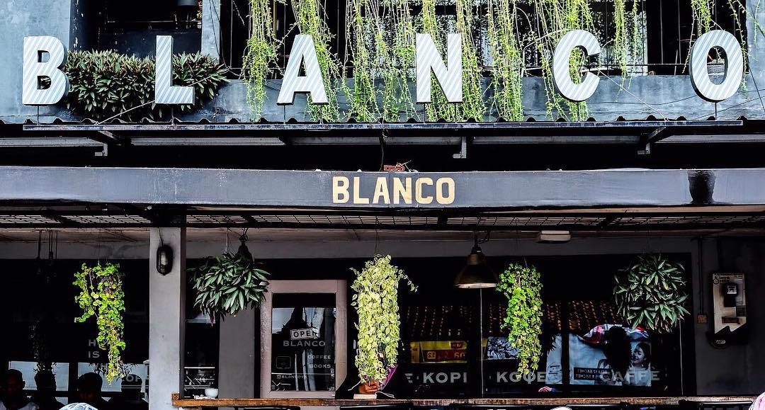Eksterior bangunan Blanco Coffee & Books Jogja - via instagram/@blancoyk
