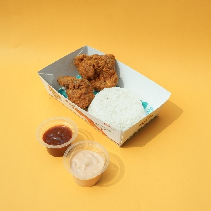 Menu Mama Jonn's fried chicken untuk kamu yang tak bisa hidup tanpa nasi - via instagram/@brother_jonn
