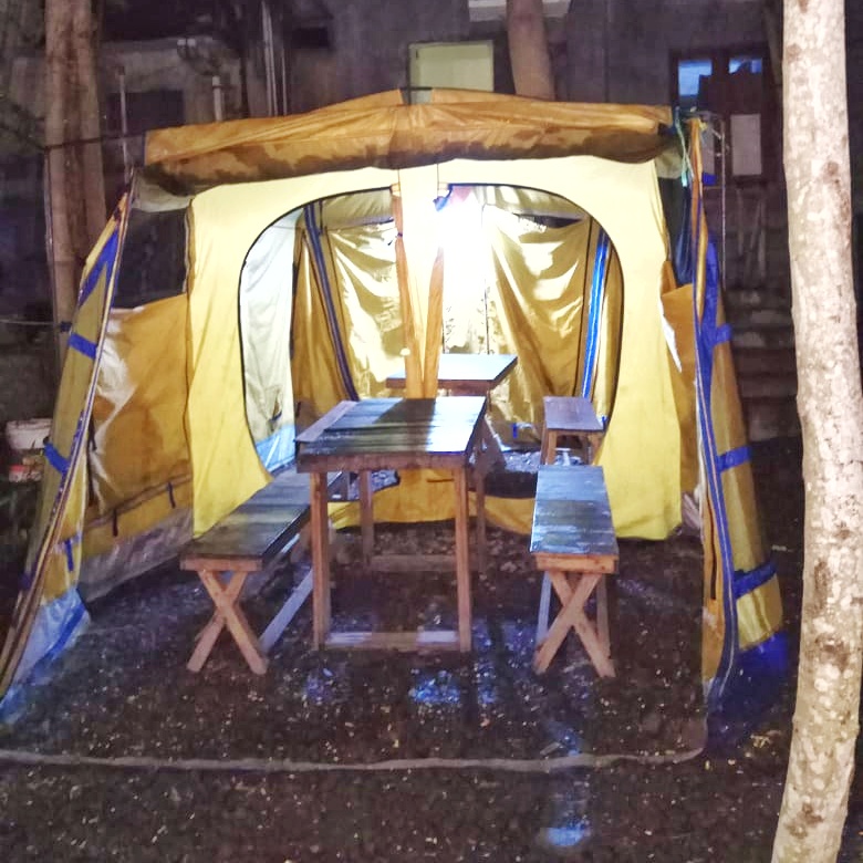 Tenda di Travelmie Puncaknya Jogja