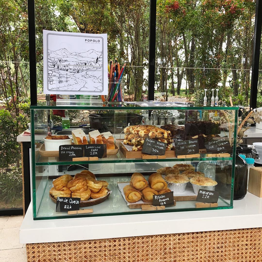 Aneka sajian Pastry of the Day di Popolo Coffee 2.0 Sentul, Bogor - via instagram/@popolocoffee